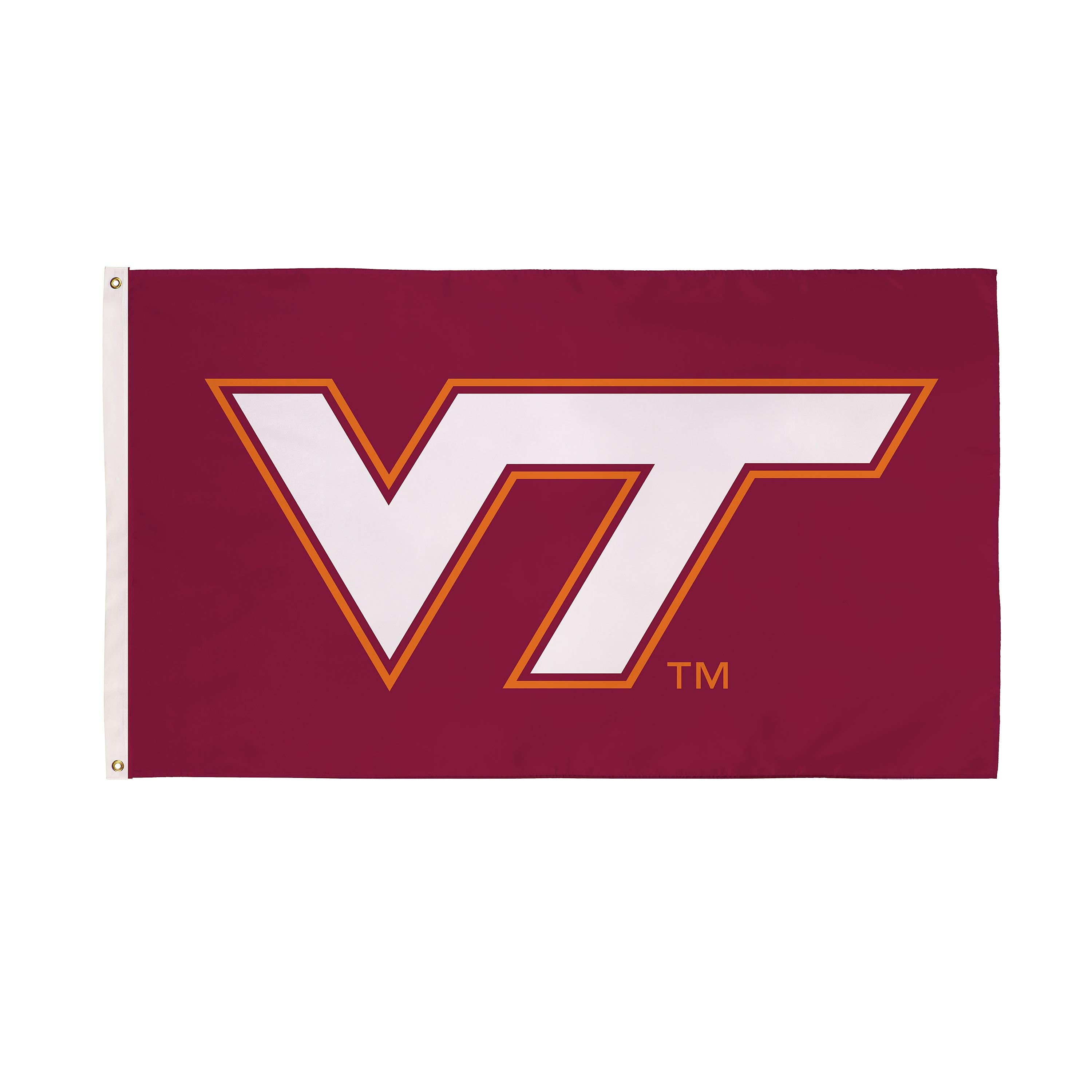 3'x5' Single Sided Flag w/ 2 Grommets, Virginia Tech - Sports Gifts, Sports Memorabilia, Sports Collectibles, Fan Shop