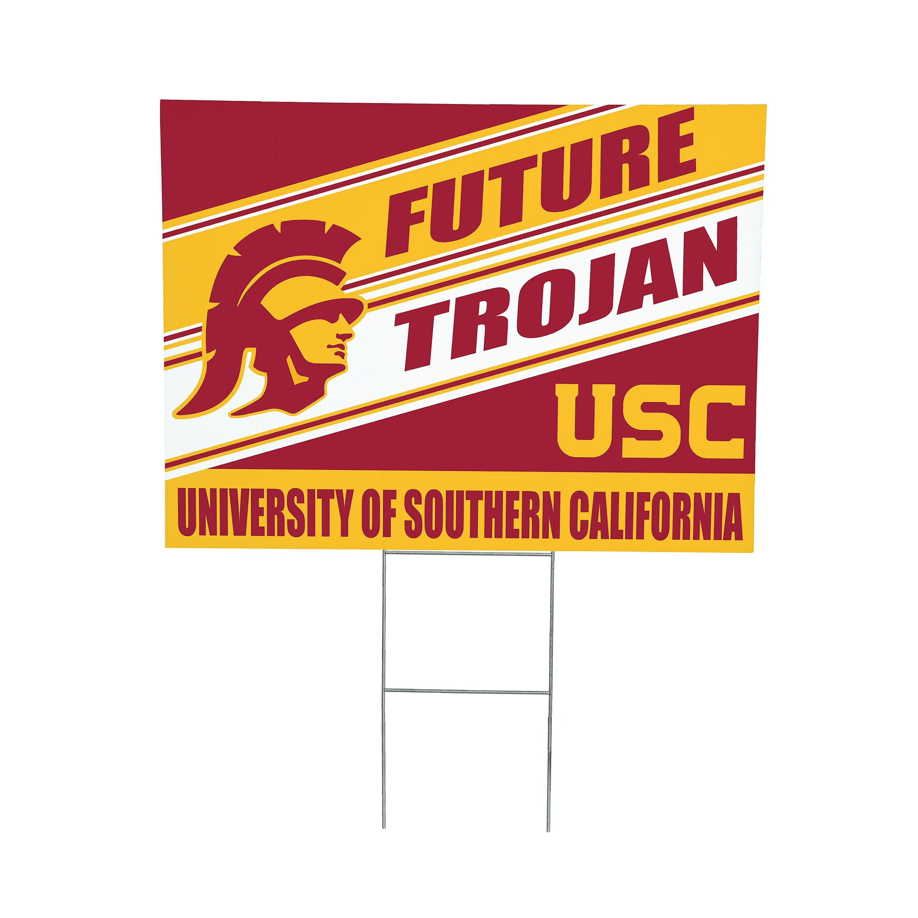 University of Southern California Coroplast Yard Sign, Future Student - Sports Collectibles, Sports Memorabilia, Sports Fan Shop, Sports Gifts