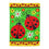 Ladybug Pair Garden Suede Flag - Sports Collectibles, Sports Memorabilia, Sports Fan Shop, Sports Gifts