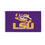 Louisiana State University Single Sided Estate Flag with 2 Grommets, 3'x5' - Sports Gifts, Sports Memorabilia, Sports Collectibles, Fan Shop