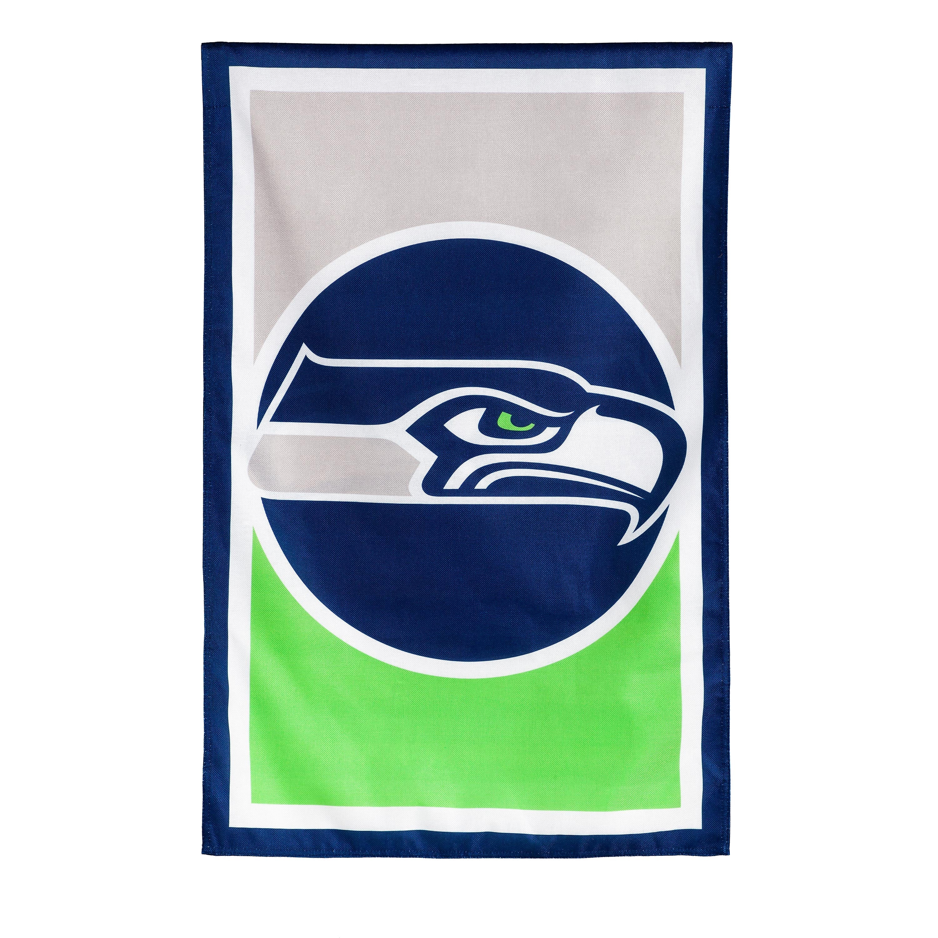 Flag, DS Burlap, Reg, Seattle Seahawks - Sports Gifts, Sports Memorabilia, Sports Collectibles, Fan Shop