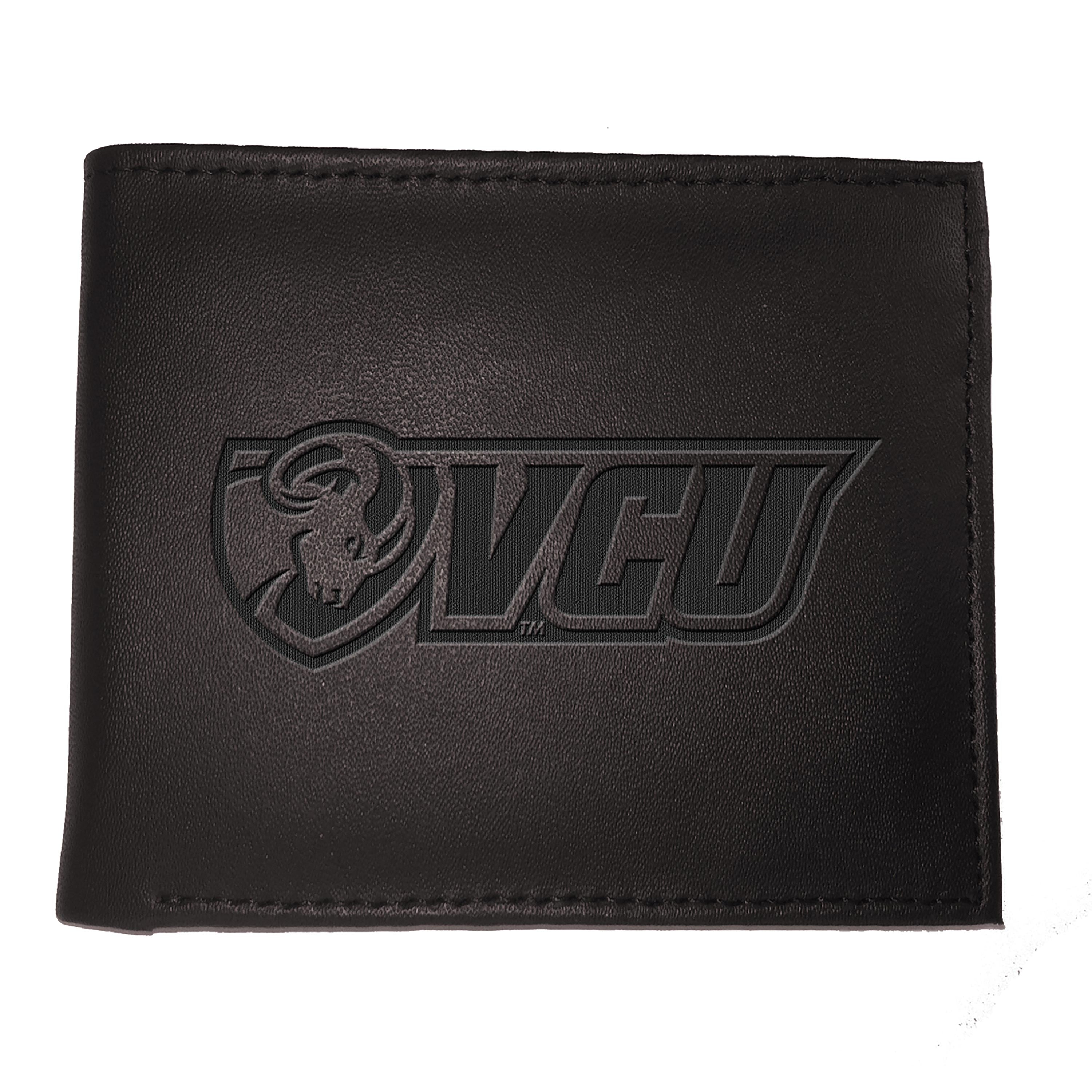 Virginia Commonwealth University (VCU), Bi-Fold Wallet, Black - Sports Gifts, Sports Memorabilia, Sports Collectibles, Fan Shop