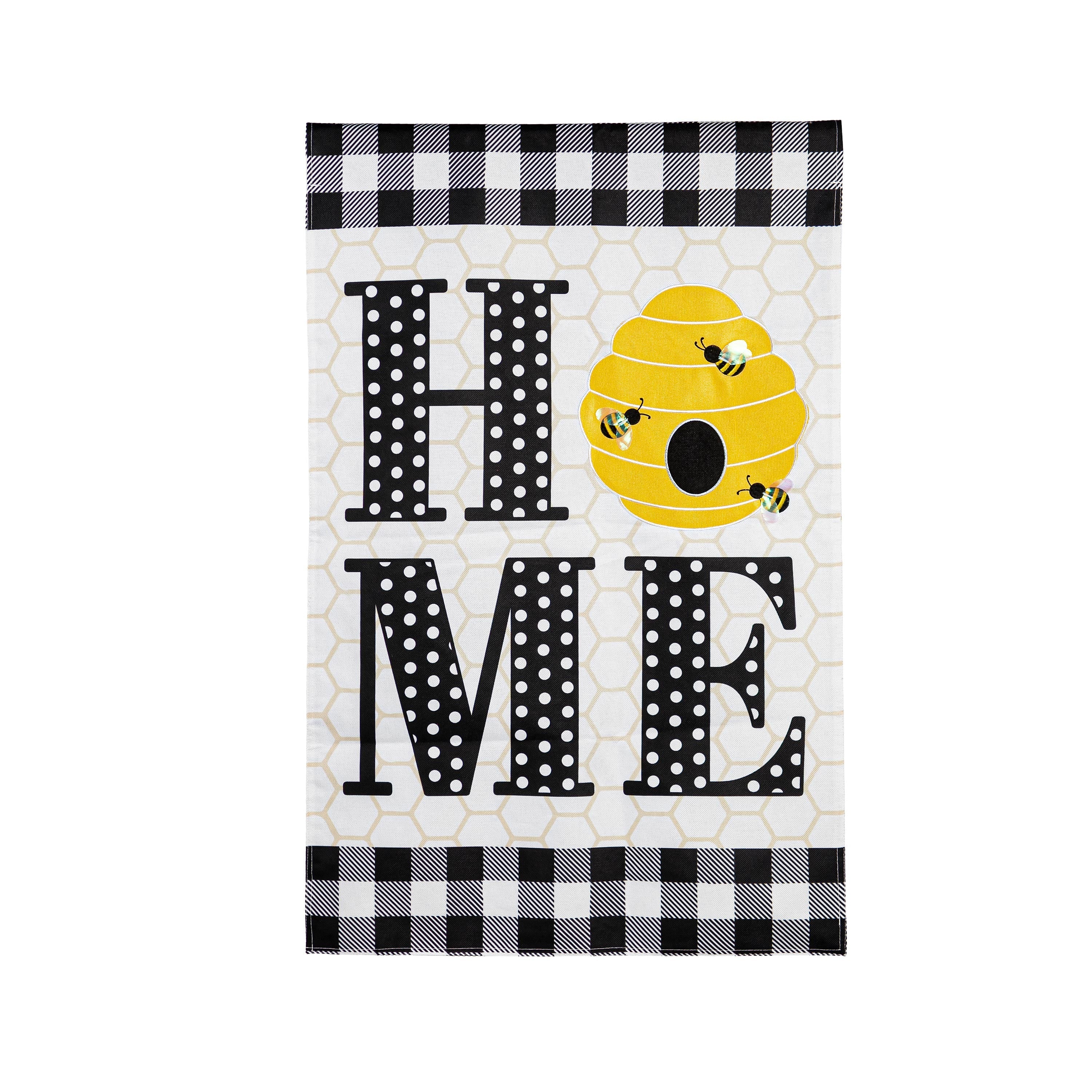 HOME Hive House Burlap Flag - Sports Collectibles, Sports Memorabilia, Sports Fan Shop, Sports Gifts
