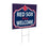 Boston Red Sox Coroplast Yard Sign, "Fans Welcome"