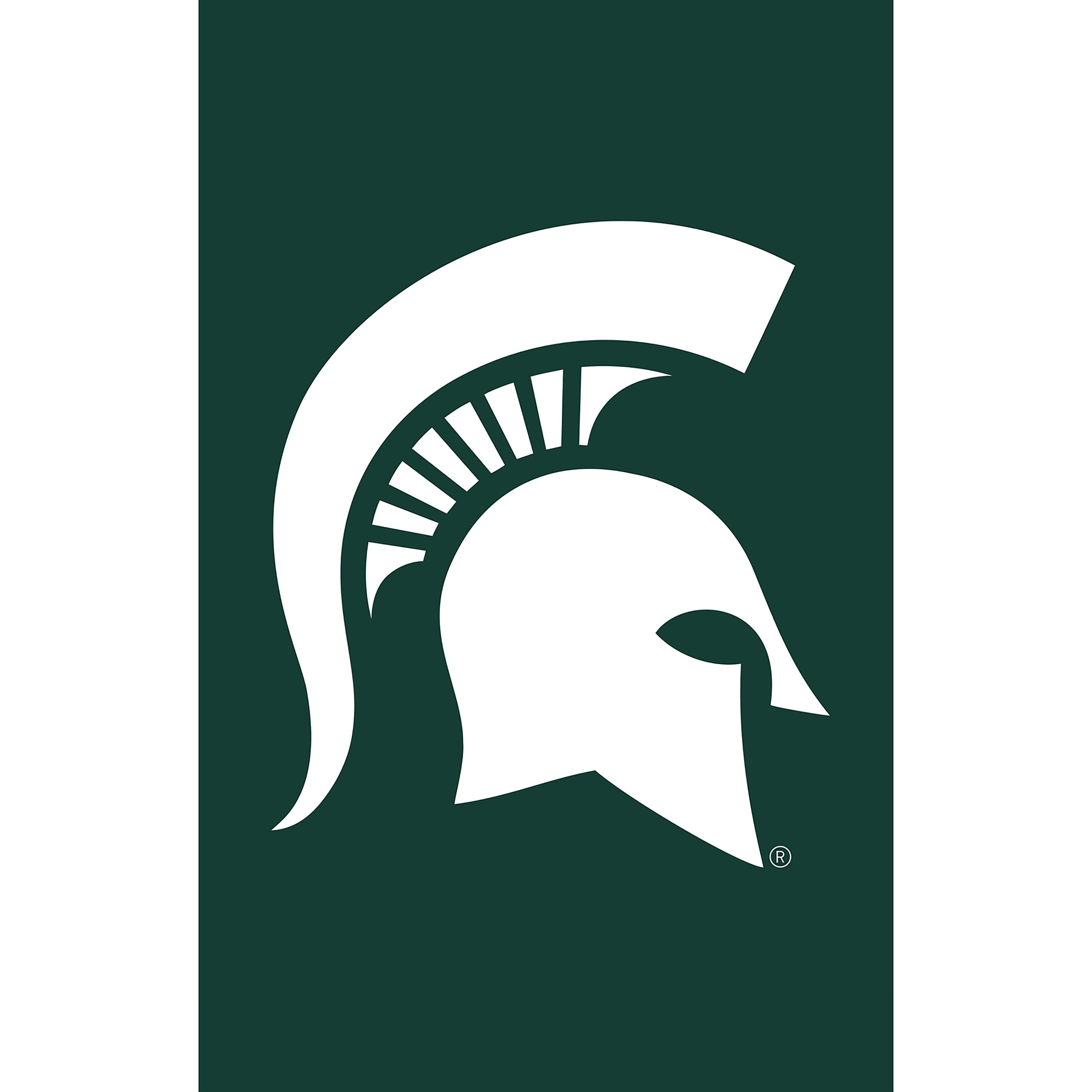 Applique Flag, Gar., Michigan State University - Sports Collectibles, Sports Memorabilia, Sports Fan Shop, Sports Gifts