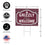 University of Montana Coroplast Yard Sign, "Fans Welcome" - Sports Collectibles, Sports Memorabilia, Sports Fan Shop, Sports Gifts