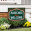 University of Miami Coroplast Yard Sign, "Fans Welcome" - Sports Collectibles, Sports Memorabilia, Sports Fan Shop, Sports Gifts