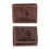 Arizona Cardinals, Bi-Fold and Tri-Fold Wallet Gift Set, Brown - Sports Gifts, Sports Memorabilia, Sports Collectibles, Fan Shop