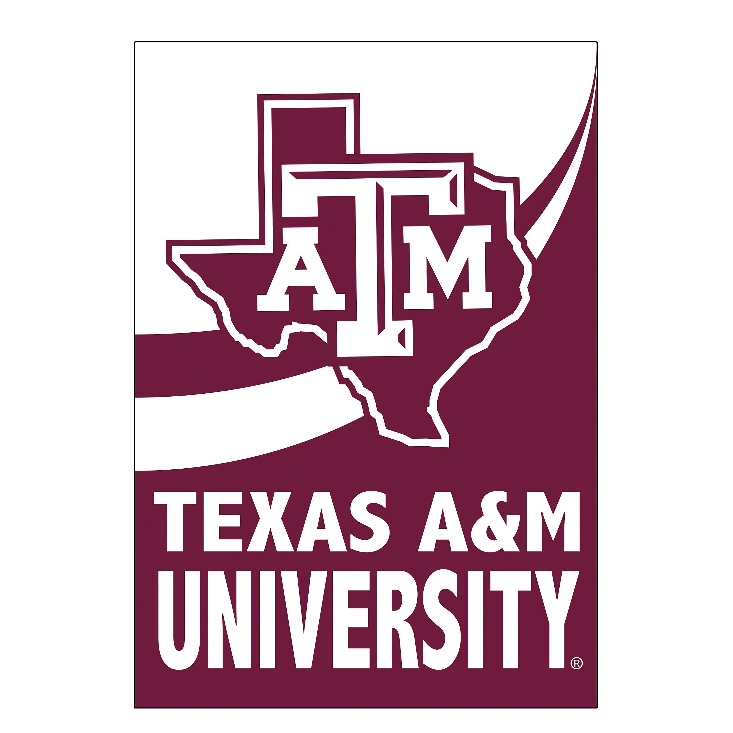 Texas A&M Burlap Flag House Size - Sports Collectibles, Sports Memorabilia, Sports Fan Shop, Sports Gifts