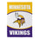 Minnesota Vikings Suede Flag, House - Sports Collectibles, Sports Memorabilia, Sports Fan Shop, Sports Gifts