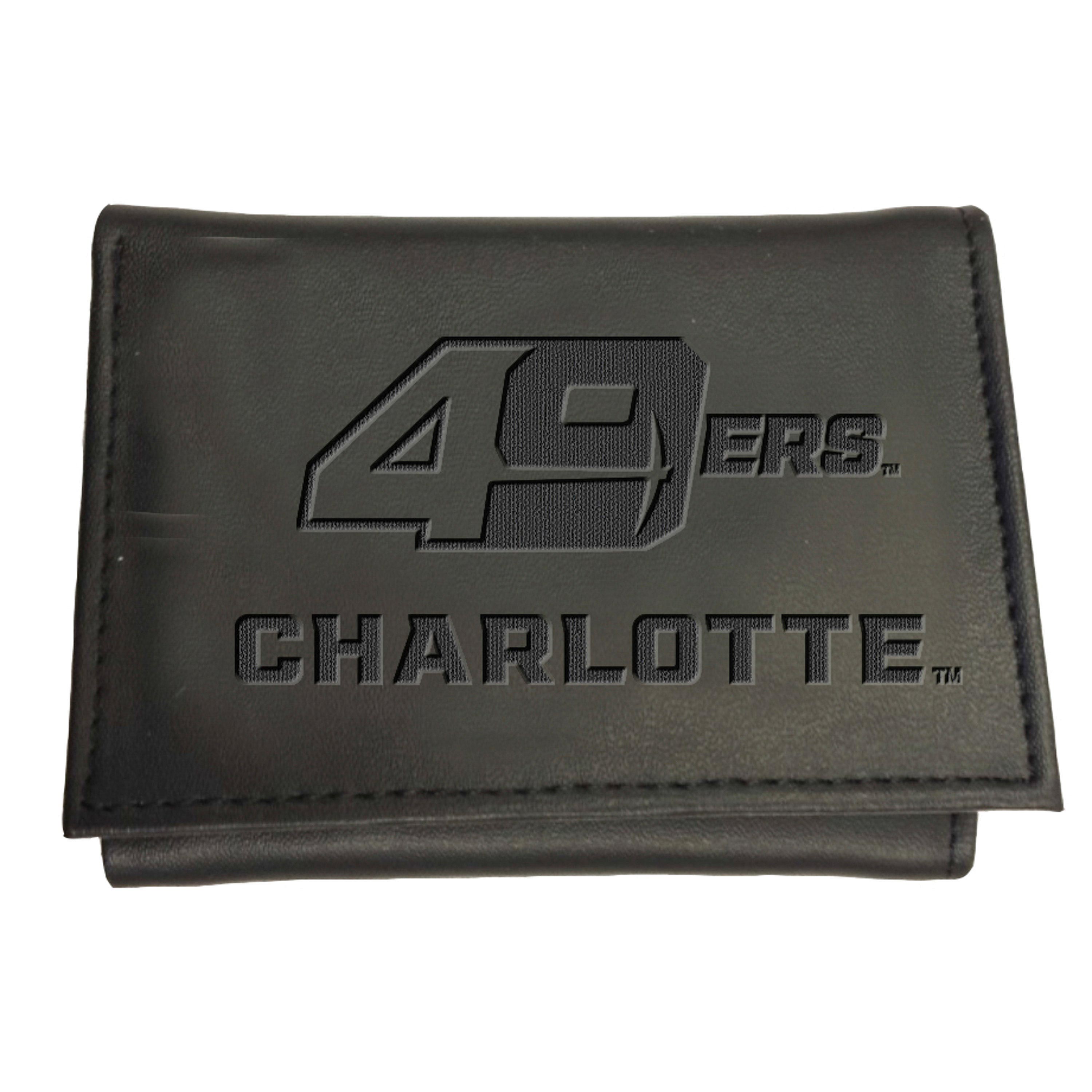 University of North Carolina, Charlotte, Tri-Fold Wallet, Black - Sports Gifts, Sports Memorabilia, Sports Collectibles, Fan Shop