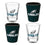 Philadelphia Eagles 4-Piece Ceramic and Glass 2oz. Shot Glass Set - Sports Gifts, Sports Memorabilia, Sports Collectibles, Fan Shop