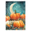Watercolor Pumpkin Patch Suede House Flag - Sports Gifts, Sports Memorabilia, Sports Collectibles, Fan Shop