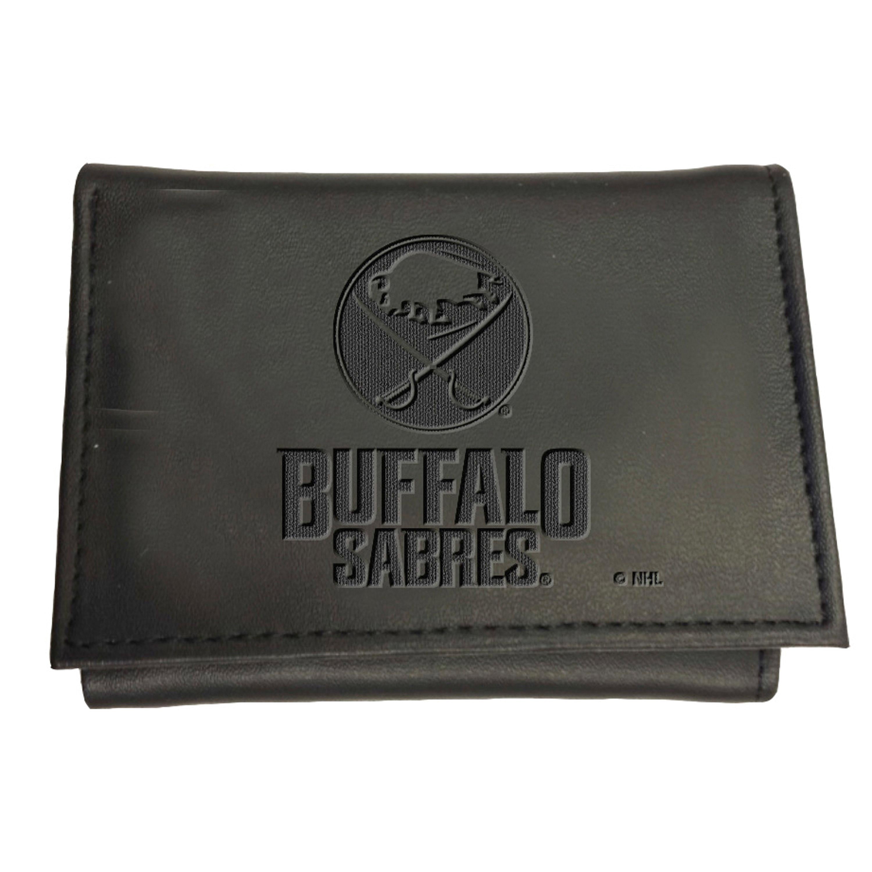 Buffalo Sabres, Tri-Fold Wallet, Black - Sports Gifts, Sports Memorabilia, Sports Collectibles, Fan Shop