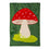 Mushroom Basic Applique Garden Flag - Sports Collectibles, Sports Memorabilia, Sports Fan Shop, Sports Gifts