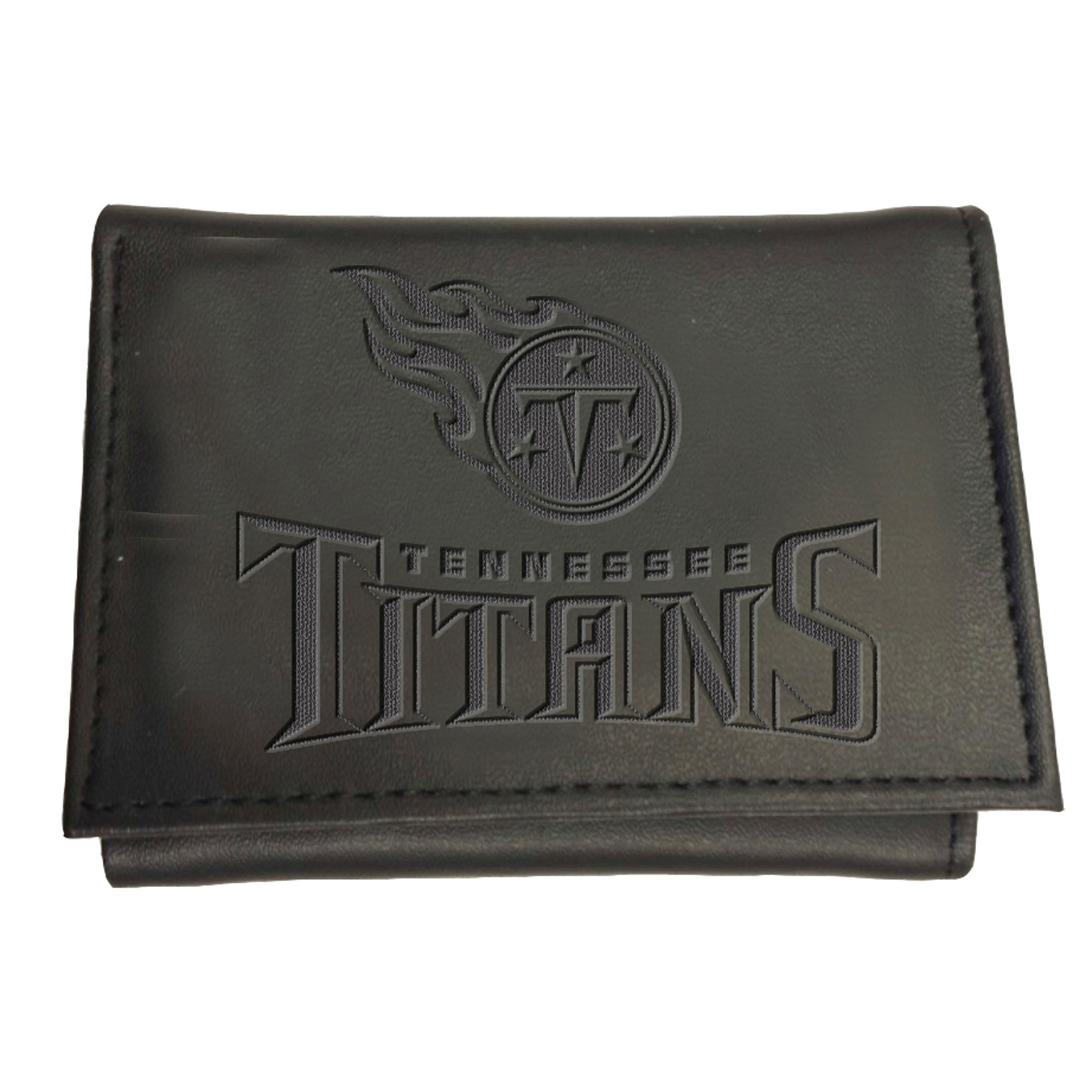 Tennessee Titans, Tri-Fold Wallet, Black - Sports Gifts, Sports Memorabilia, Sports Collectibles, Fan Shop