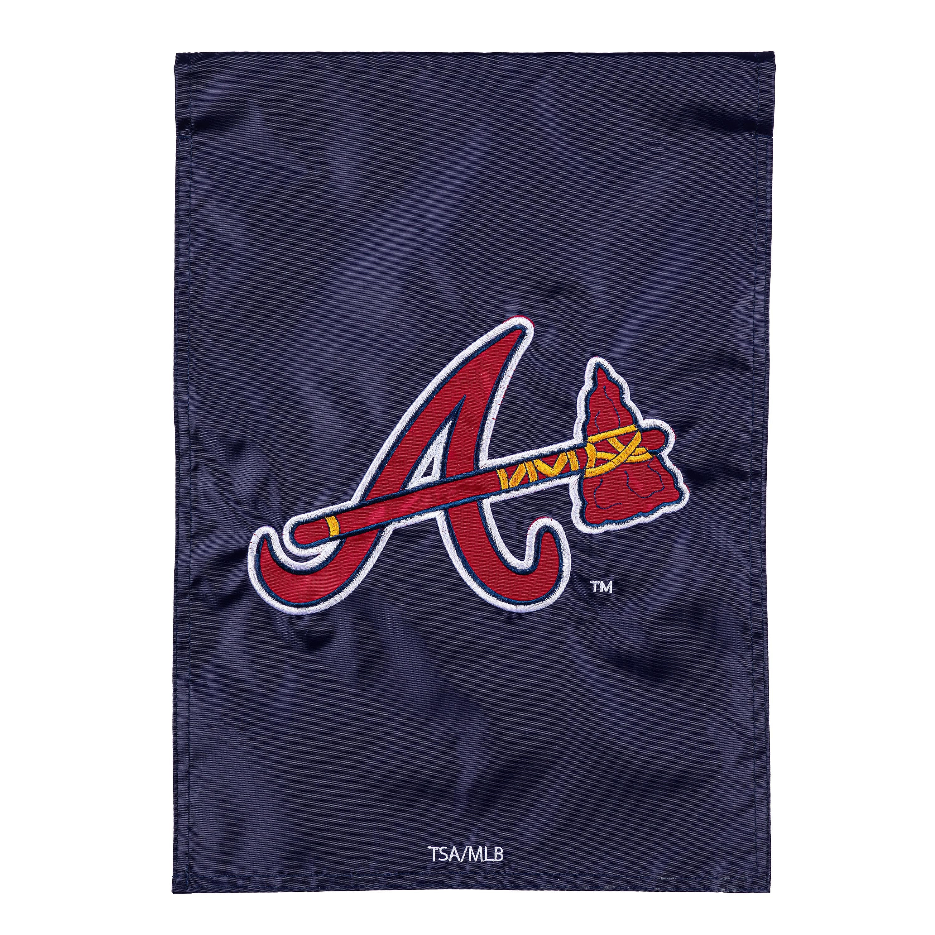 Atlanta Braves Applique Flag, GDN - Sports Collectibles, Sports Memorabilia, Sports Fan Shop, Sports Gifts