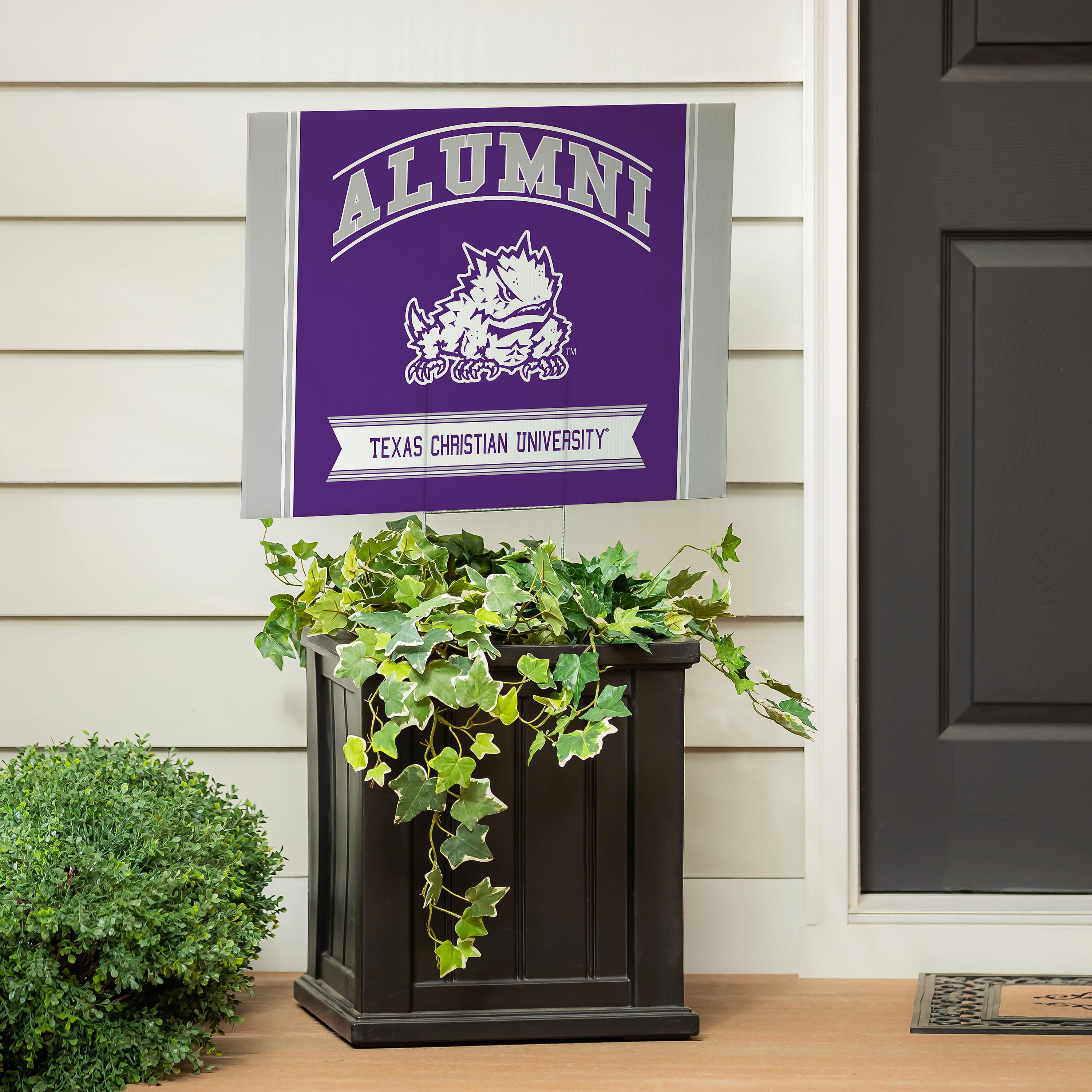Texas Christian University Coroplast Yard Sign Alumni - Sports Collectibles, Sports Memorabilia, Sports Fan Shop, Sports Gifts