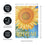 Welcome Sunflower Suede Garden Flag - Sports Collectibles, Sports Memorabilia, Sports Fan Shop, Sports Gifts