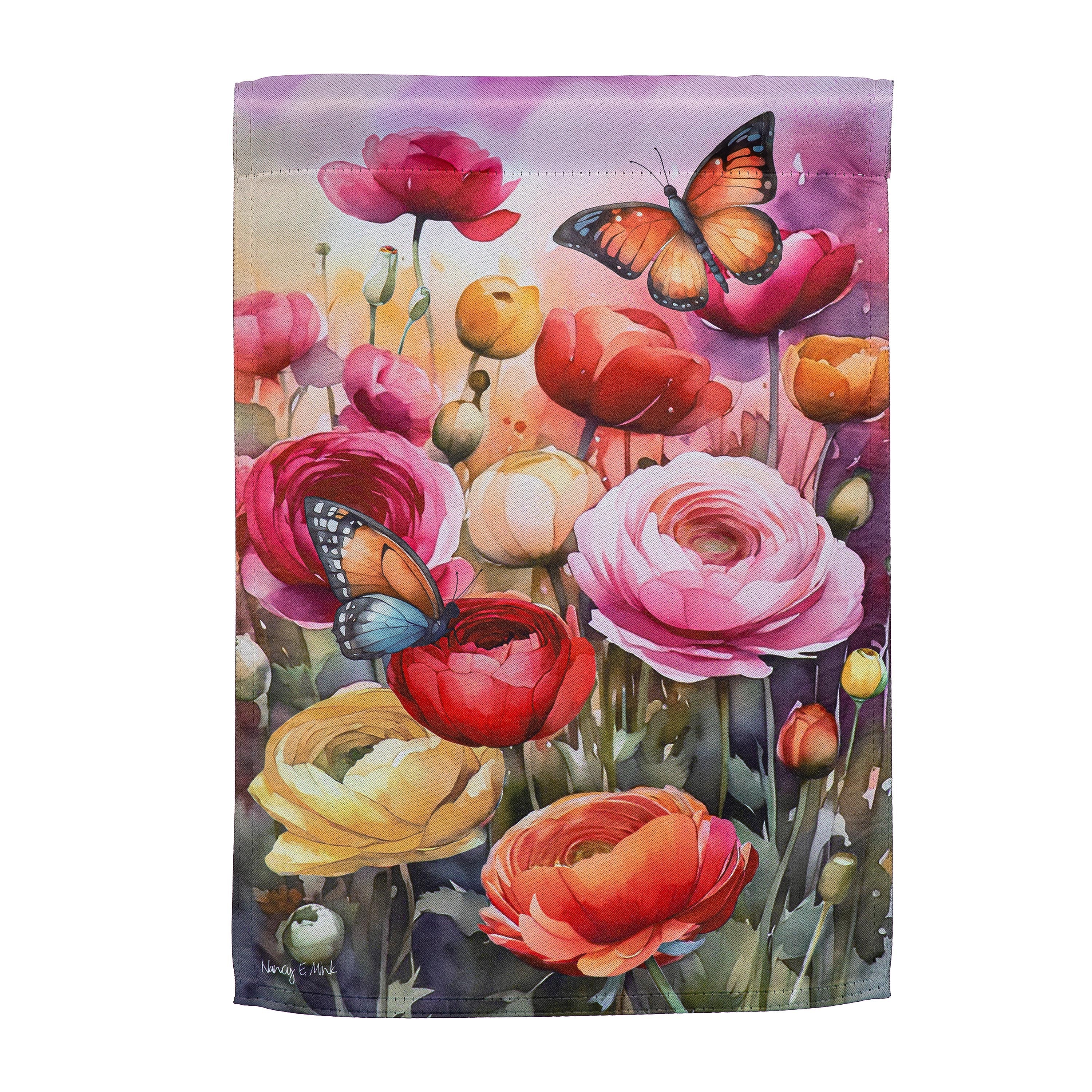 Sunset Garden Suede Garden Flag - Sports Collectibles, Sports Memorabilia, Sports Fan Shop, Sports Gifts