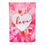 Petal Heart Valentines Day Suede House Flag - Sports Collectibles, Sports Memorabilia, Sports Fan Shop, Sports Gifts