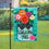 Welcome Y'all Polka Dot Flowers Garden Burlap Flag and Sassafras Mat Set (14B4181ECM+431272) - Sports Gifts, Sports Memorabilia, Sports Collectibles, Fan Shop