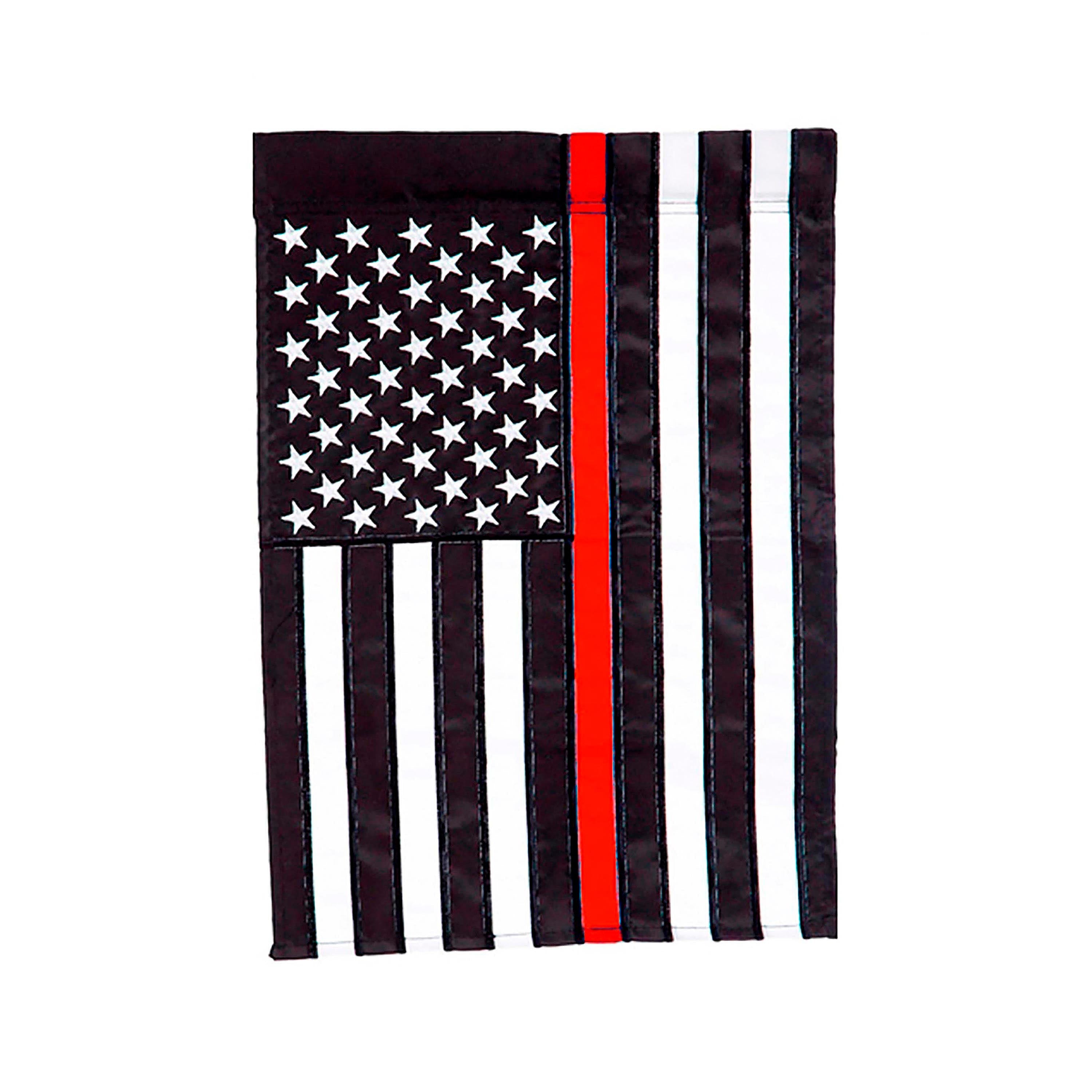 Thin Red Line Garden Applique Flag - Sports Collectibles, Sports Memorabilia, Sports Fan Shop, Sports Gifts