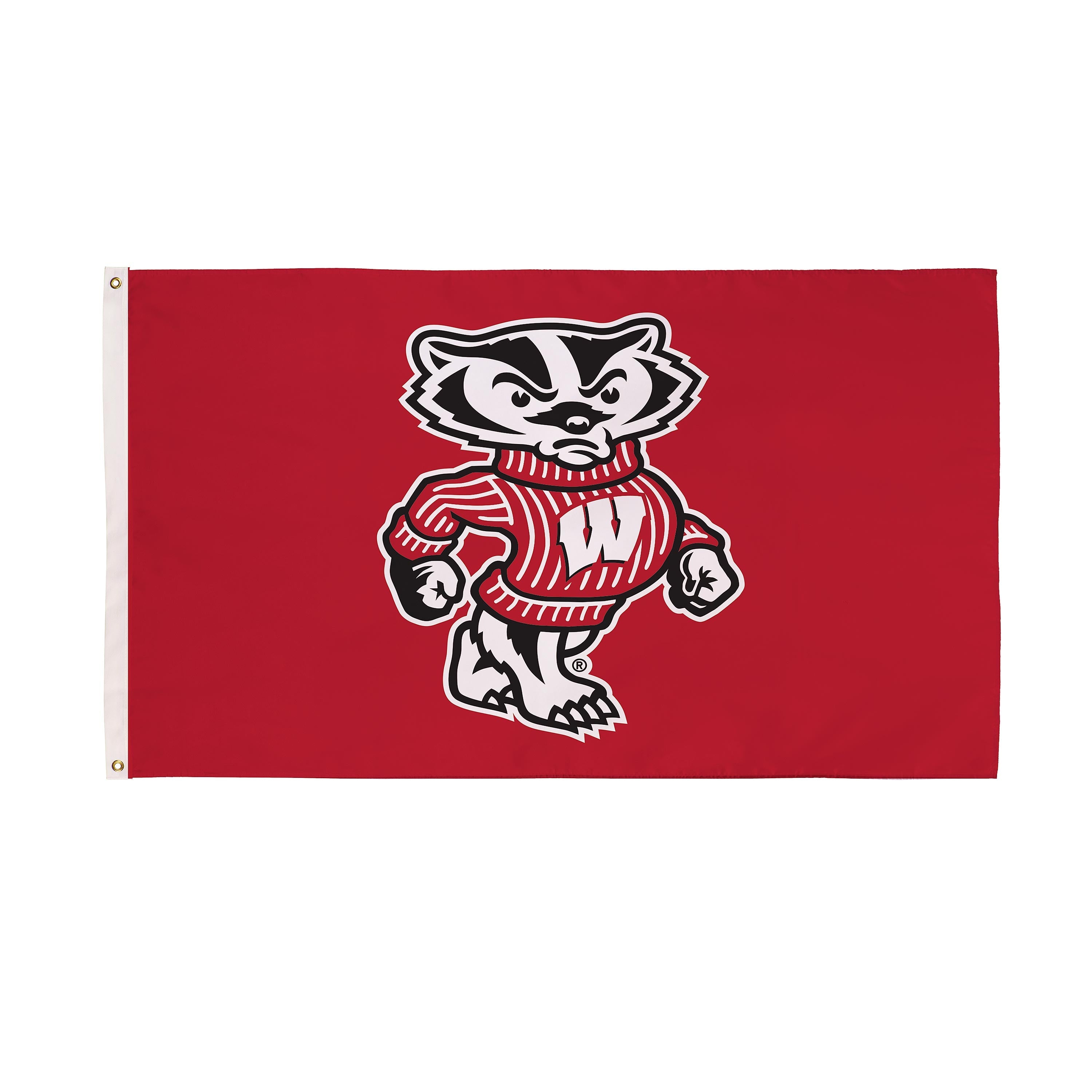 3'x5' Single Sided Flag w/ 2 Grommets, University of Wisconsin-Madison - Sports Gifts, Sports Memorabilia, Sports Collectibles, Fan Shop