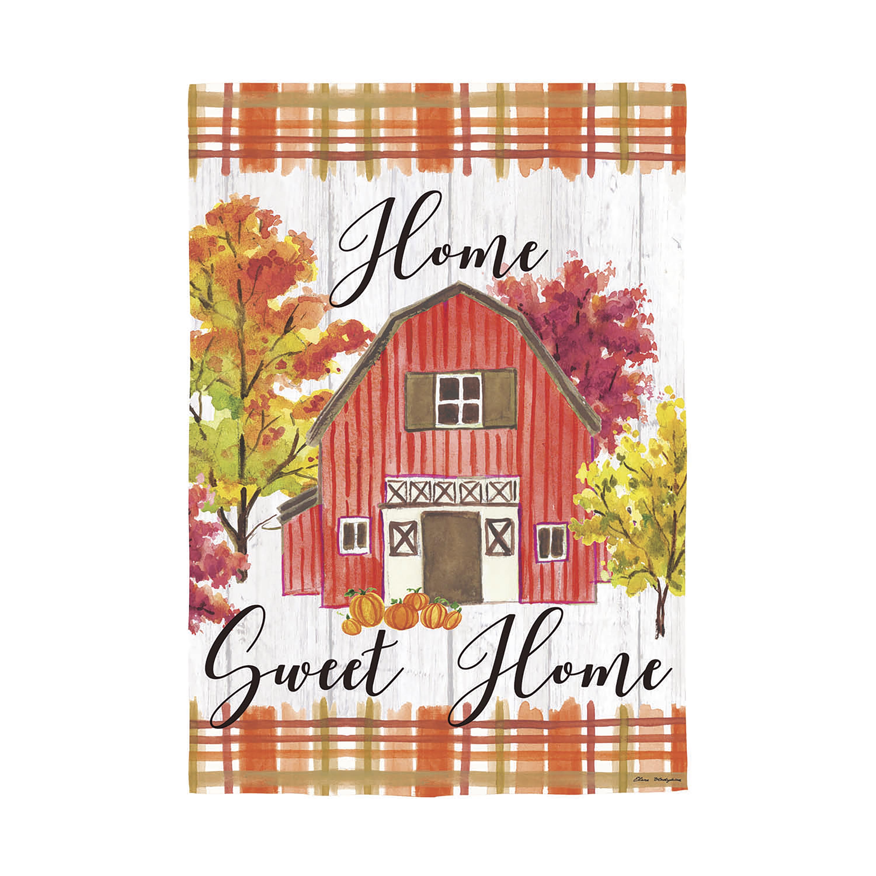 Home Sweet Home Moire Garden Flag - Sports Collectibles, Sports Memorabilia, Sports Fan Shop, Sports Gifts