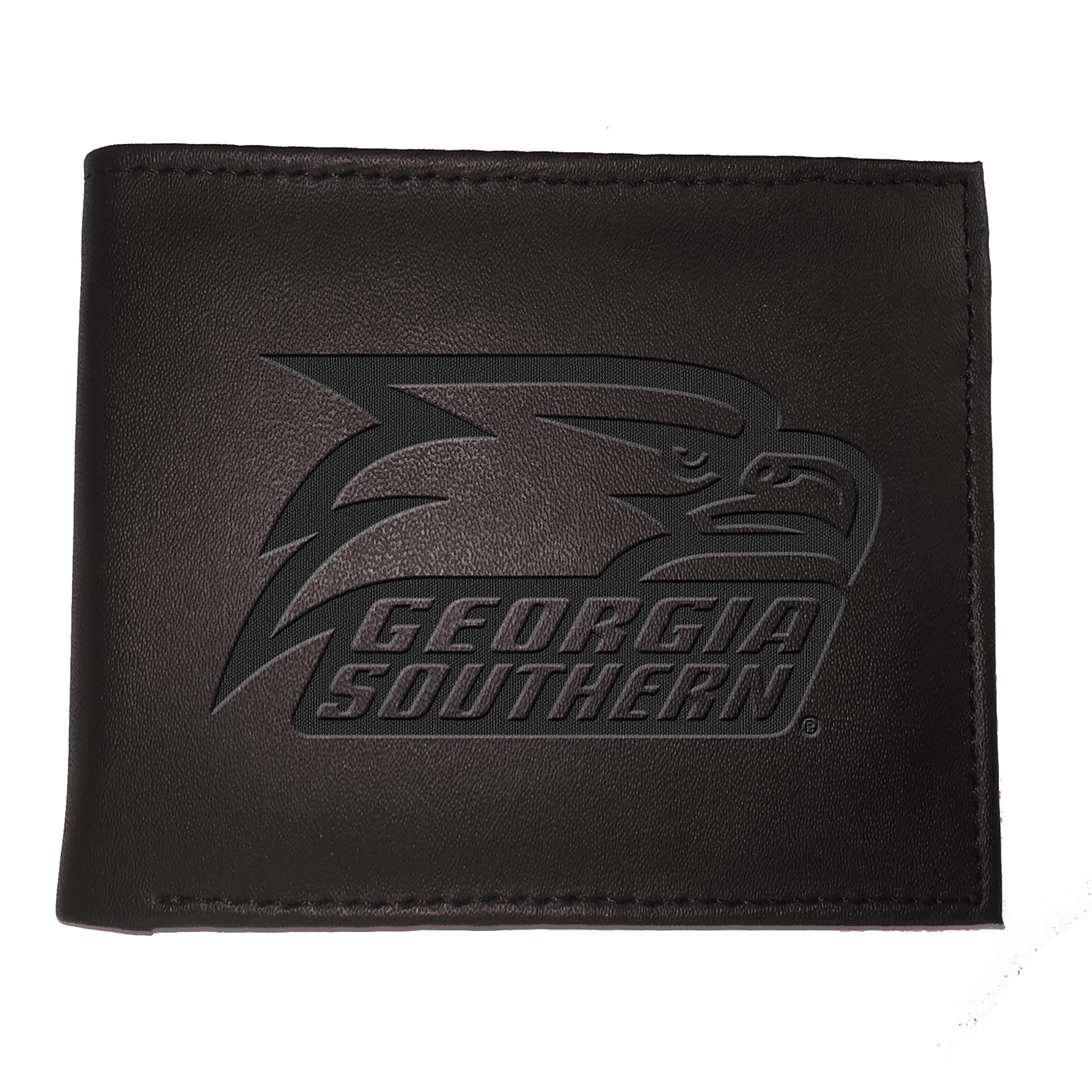 Georgia Southern University, Bi-Fold Wallet, Black - Sports Gifts, Sports Memorabilia, Sports Collectibles, Fan Shop