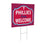 Philadelphia Phillies Coroplast Yard Sign, "Fans Welcome" - Sports Collectibles, Sports Memorabilia, Sports Fan Shop, Sports Gifts