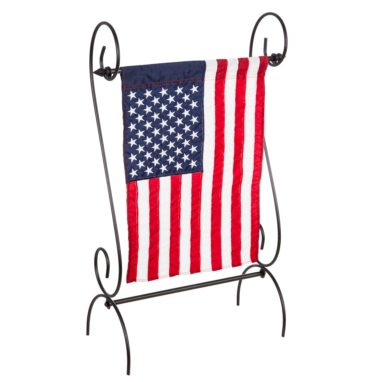 Scroll Garden Flag Stand - Sports Collectibles, Sports Memorabilia, Sports Fan Shop, Sports Gifts