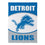 Detroit Lions Suede Flag, House - Sports Collectibles, Sports Memorabilia, Sports Fan Shop, Sports Gifts