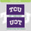 3'x5' Single Sided Flag w/ 2 Grommets, Texas Christian University - Sports Gifts, Sports Memorabilia, Sports Collectibles, Fan Shop