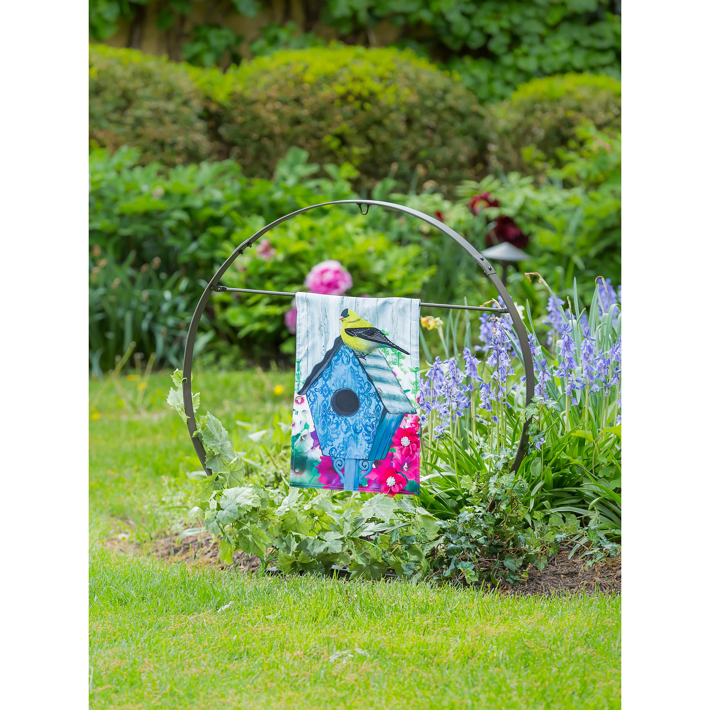 Metal Outdoor Sculptural Décor for Displaying Planter or Flag - Sports Collectibles, Sports Memorabilia, Sports Fan Shop, Sports Gifts