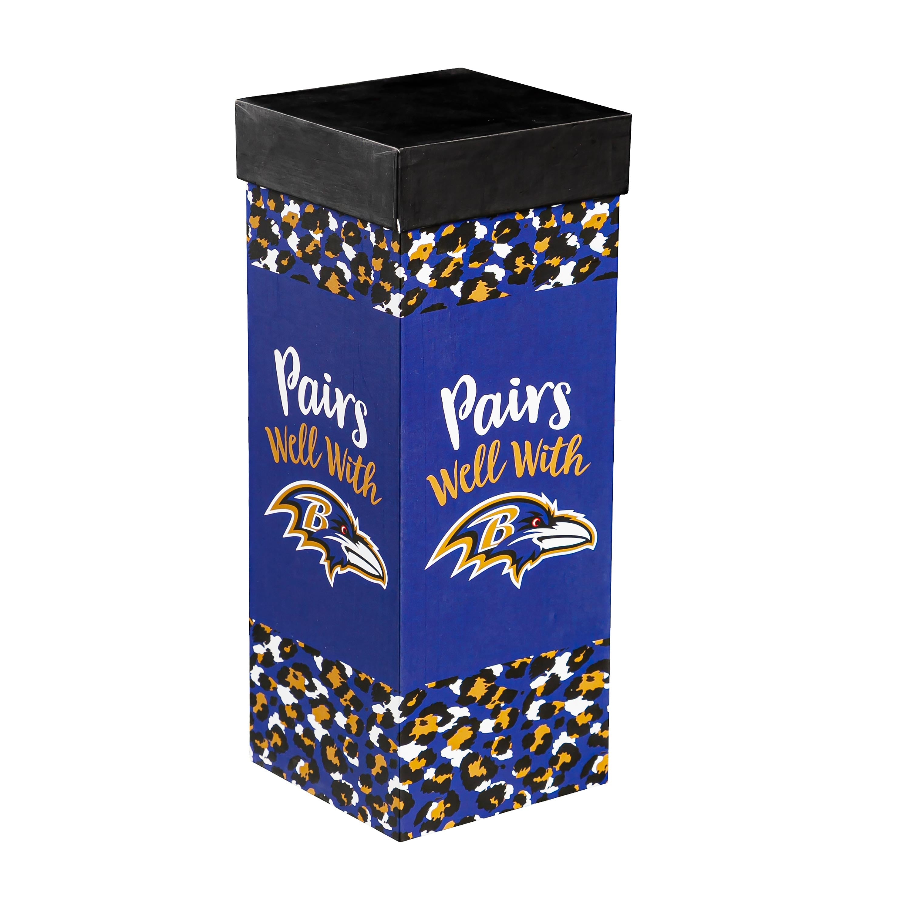 Baltimore Ravens, 17oz Boxed Stemware - Sports Collectibles, Sports Memorabilia, Sports Fan Shop, Sports Gifts