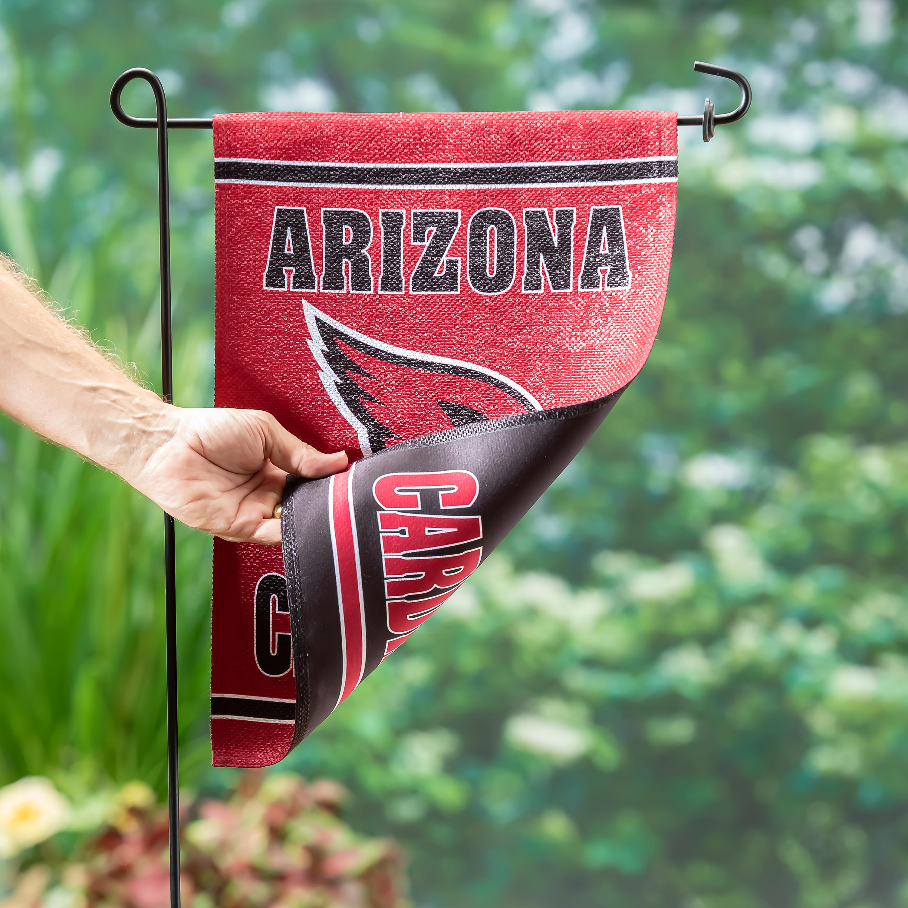 Embossed Suede Flag, GDN Size, Arizona Cardinals - Sports Collectibles, Sports Memorabilia, Sports Fan Shop, Sports Gifts