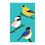 Songbirds Basic Applique House Flag - Sports Collectibles, Sports Memorabilia, Sports Fan Shop, Sports Gifts