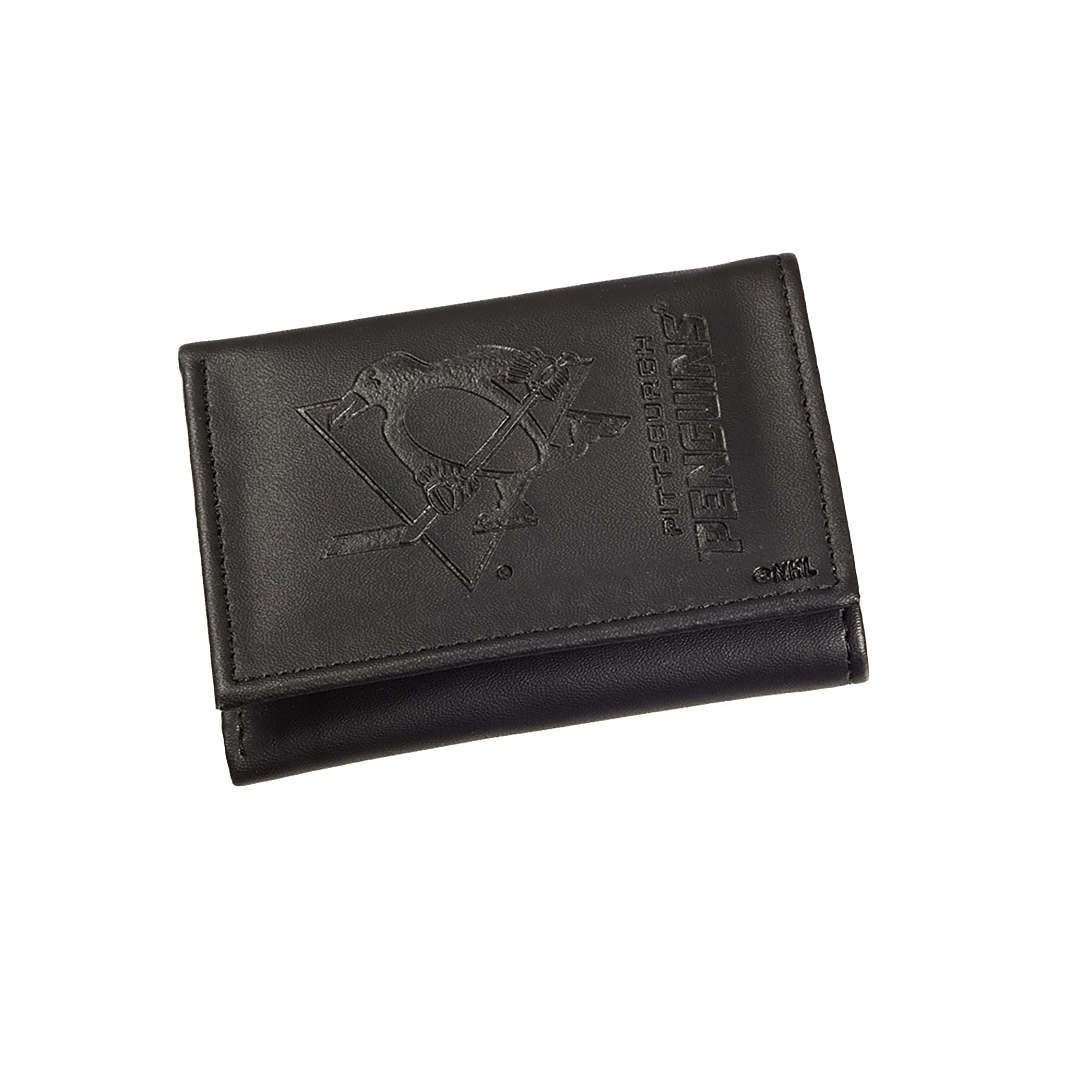 Wallet, Tri-Fold, Pittsburgh Penguins, 2017 logo - Sports Gifts, Sports Memorabilia, Sports Collectibles, Fan Shop