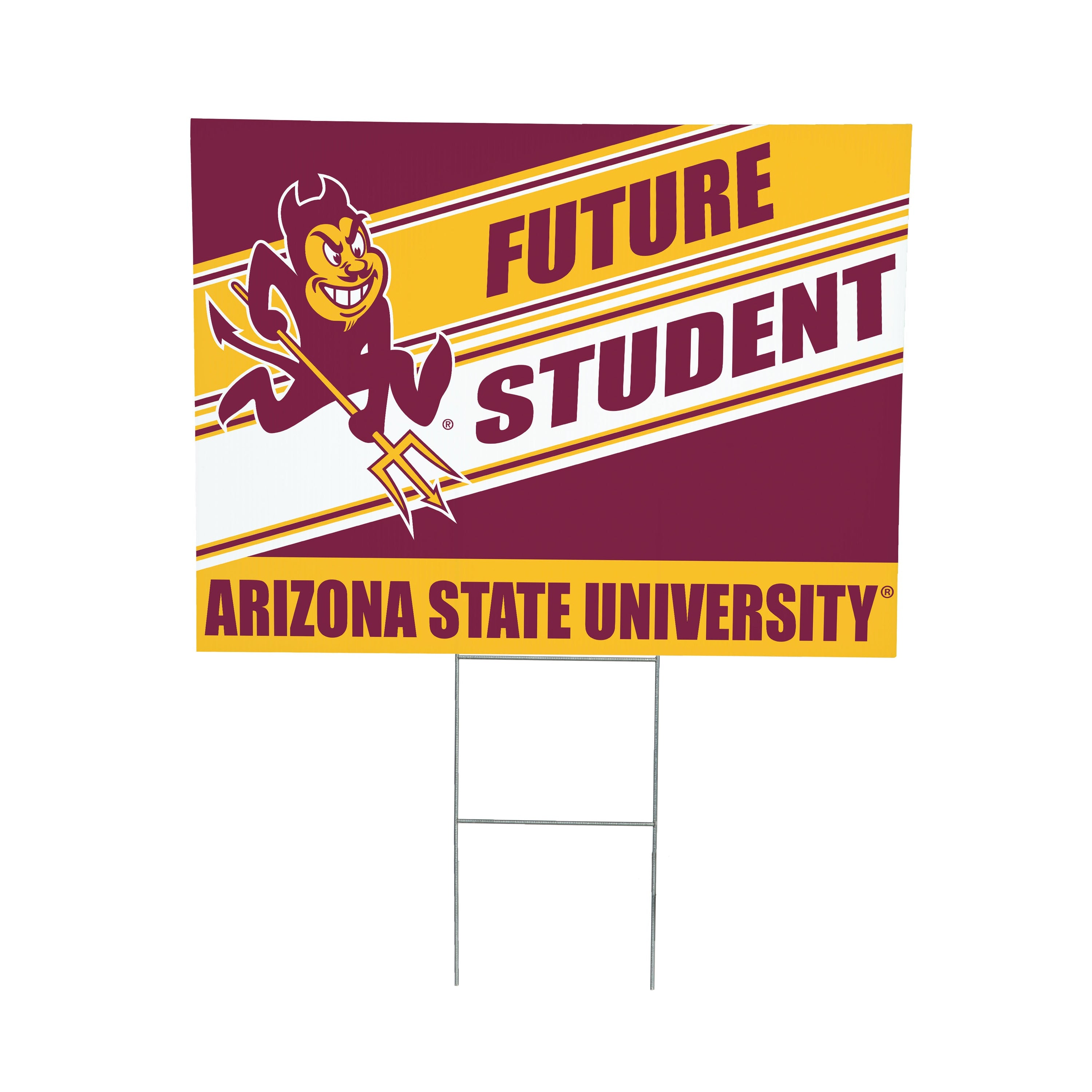 Arizona State University Coroplast Yard Sign, Future Student - Sports Collectibles, Sports Memorabilia, Sports Fan Shop, Sports Gifts