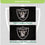 Las Vegas Raiders Single Sided Estate Flag with 2 Grommets, 3'x5' - Sports Gifts, Sports Memorabilia, Sports Collectibles, Fan Shop
