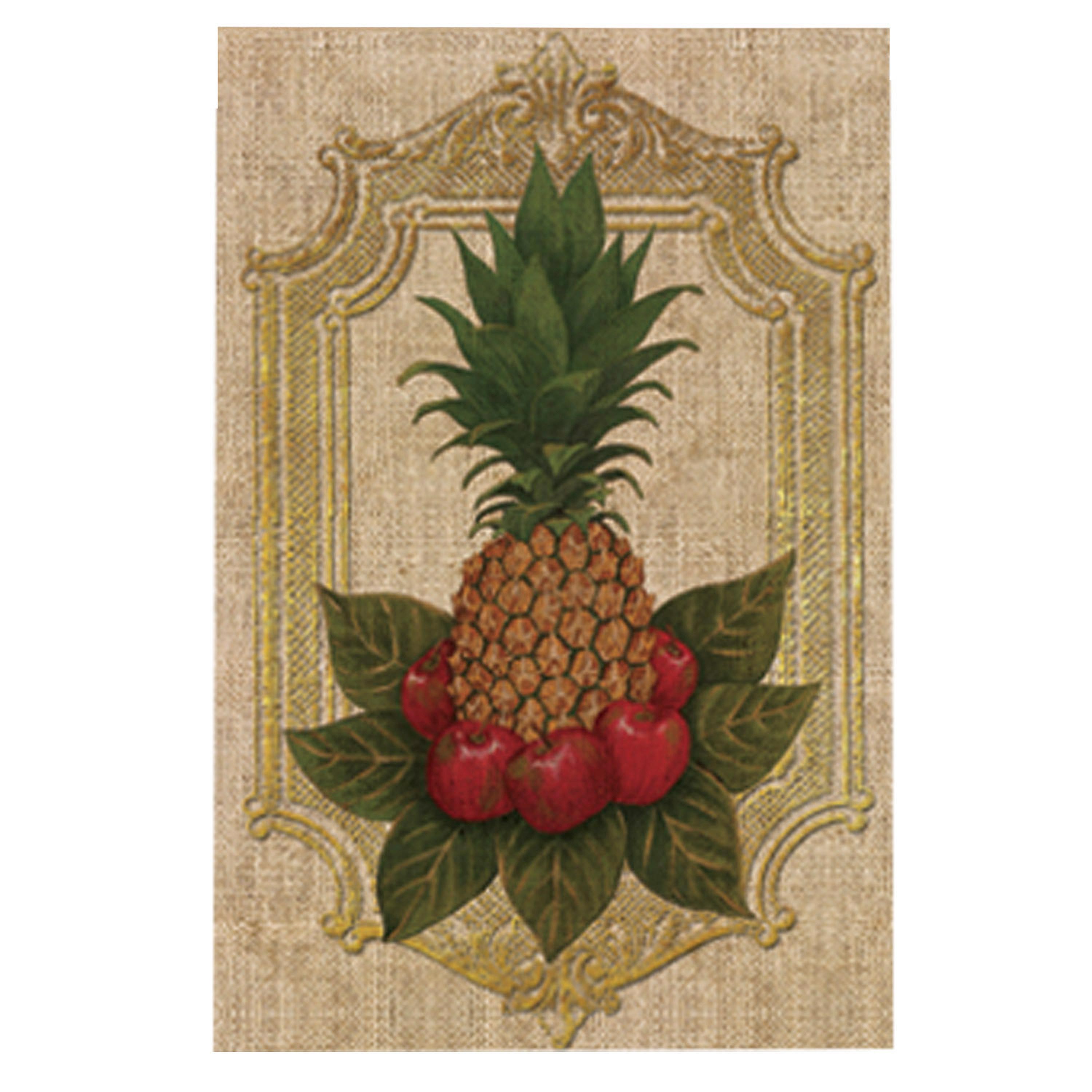 House Burlap Pineapple Flag - Sports Collectibles, Sports Memorabilia, Sports Fan Shop, Sports Gifts