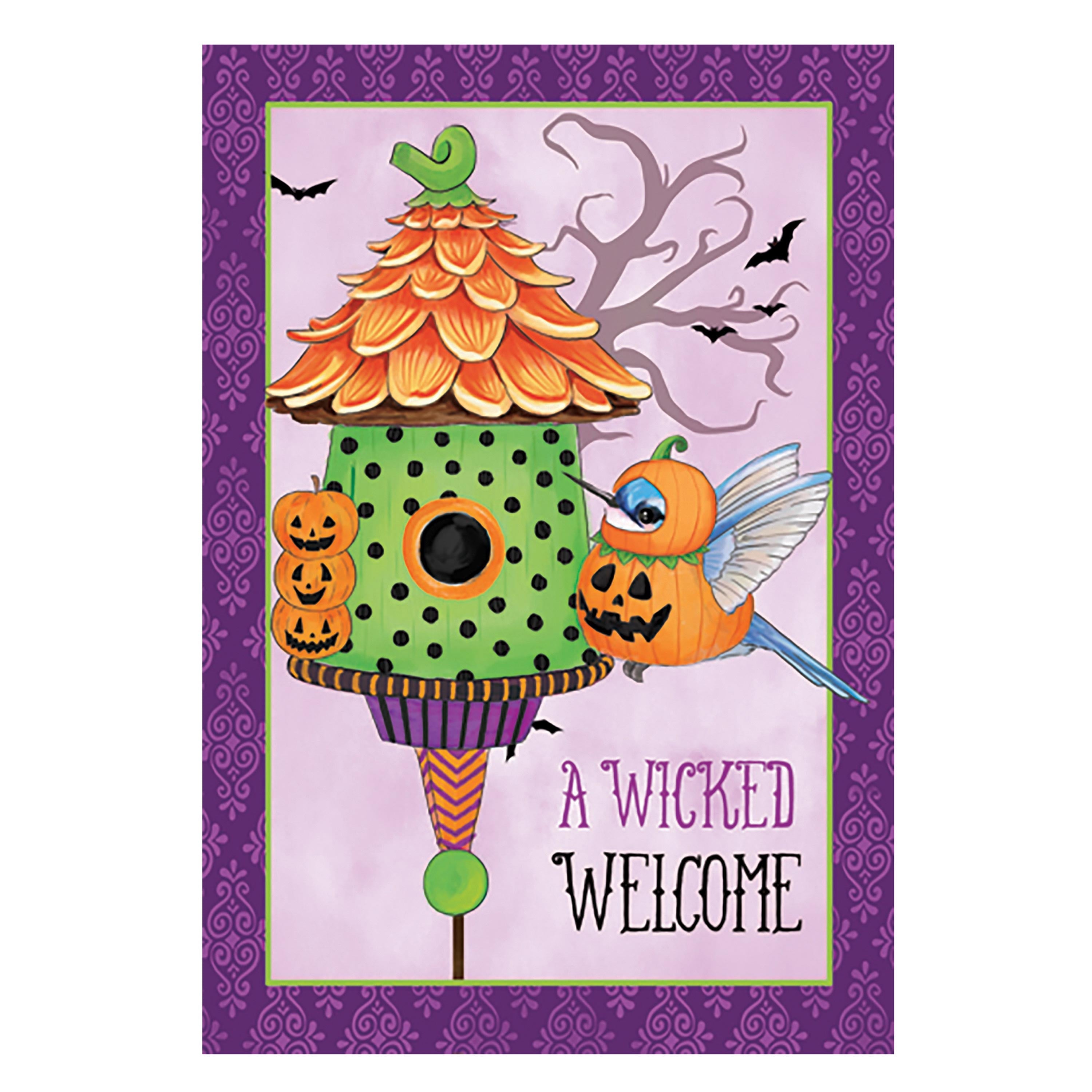 Trick or Tweet Suede House Flag - Sports Collectibles, Sports Memorabilia, Sports Fan Shop, Sports Gifts
