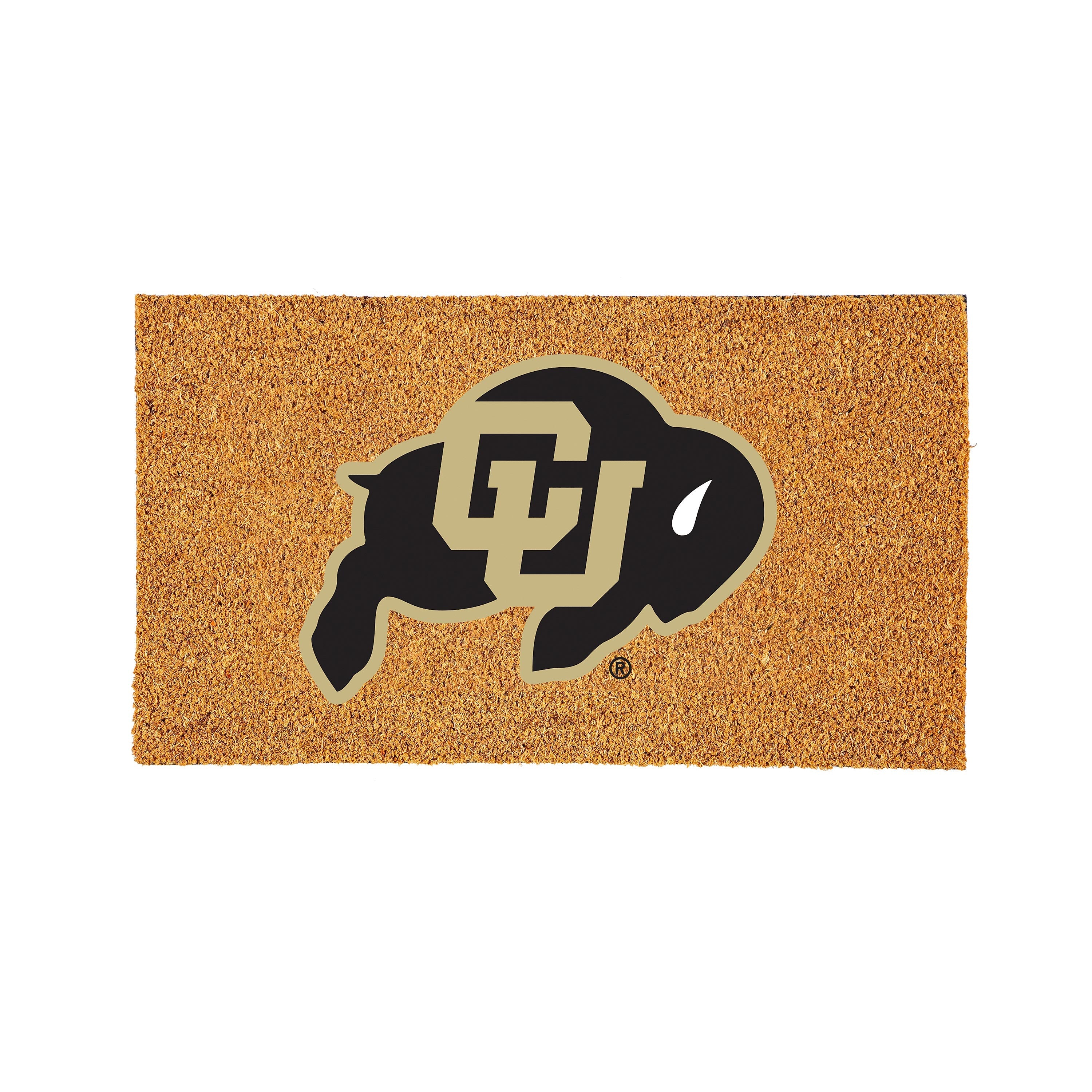 Coir Mat, 16"x28", University of Colorado - Sports Gifts, Sports Memorabilia, Sports Collectibles, Fan Shop