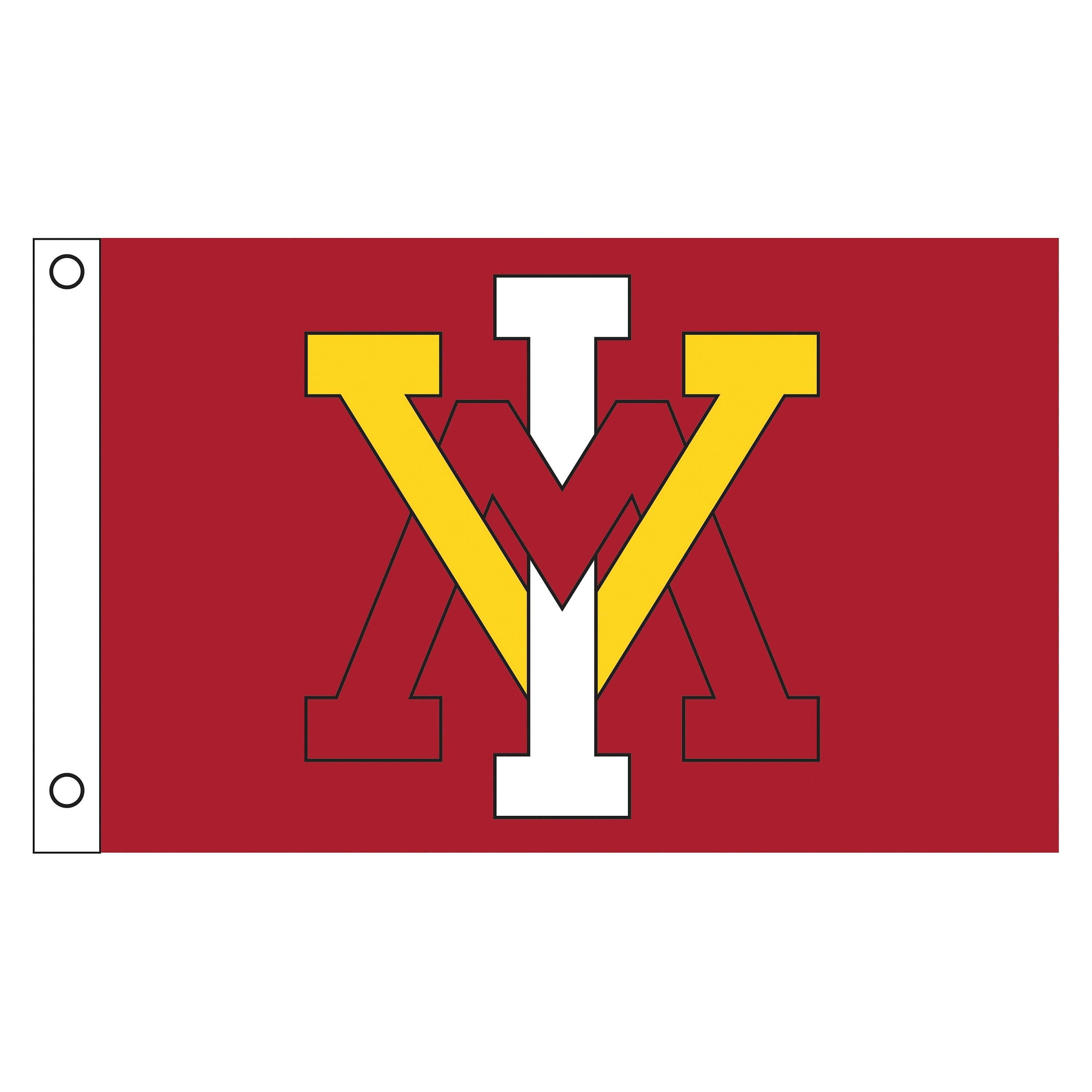 Virginia Military Institute (VMI) Single Sided Flag w/ 2 Grommets, 3'x5' - Sports Gifts, Sports Memorabilia, Sports Collectibles, Fan Shop