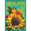 Fall Floral Suede House Flag - Sports Gifts, Sports Memorabilia, Sports Collectibles, Fan Shop