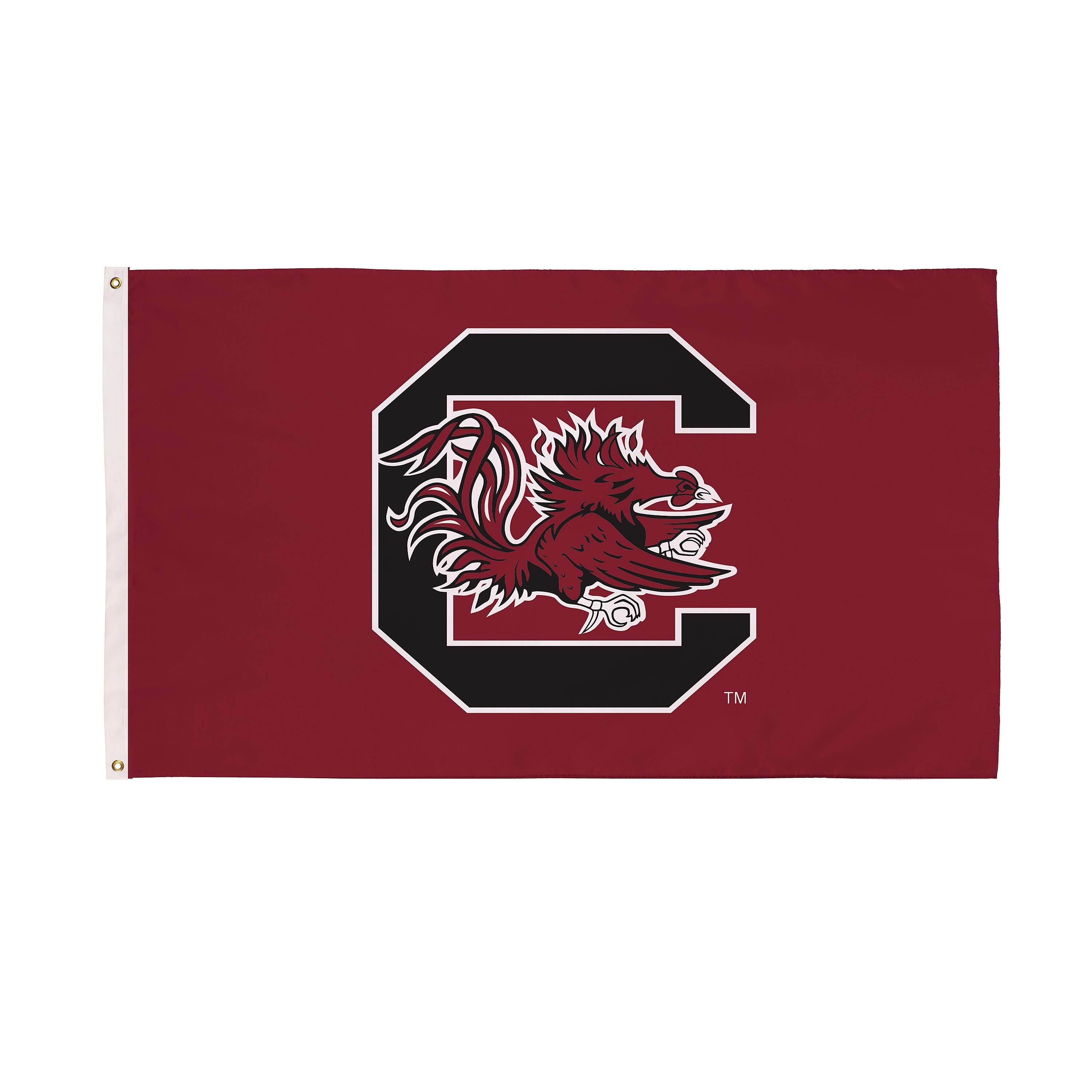 University of South Carolina Single Sided Estate Flag with 2 Grommets, 3'x5' - Sports Gifts, Sports Memorabilia, Sports Collectibles, Fan Shop