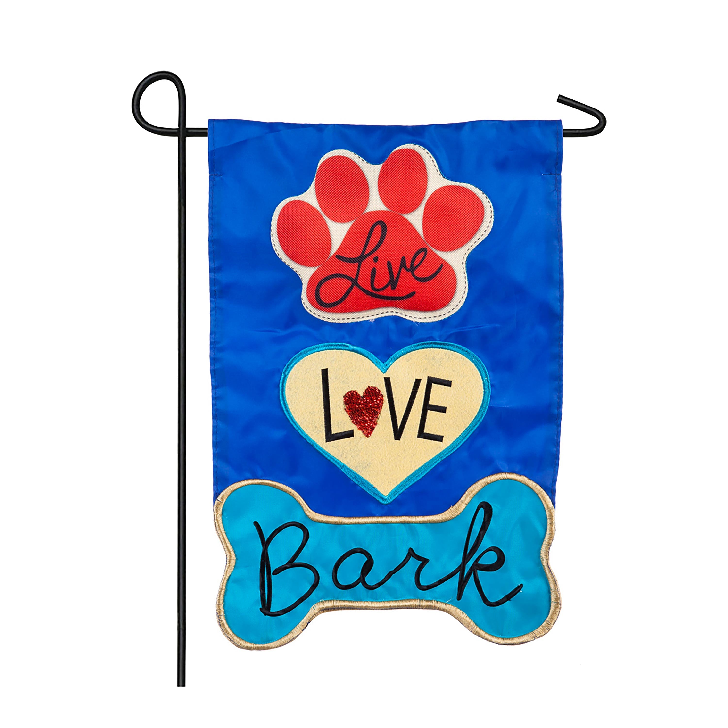 Live Love Bark Garden Burlap Flag and Sassafras Mat Set (14B8898ECM+438898) - Sports Gifts, Sports Memorabilia, Sports Collectibles, Fan Shop