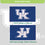 University of Kentucky Single Sided Estate Flag with 2 Grommets, 3'x5' - Sports Gifts, Sports Memorabilia, Sports Collectibles, Fan Shop