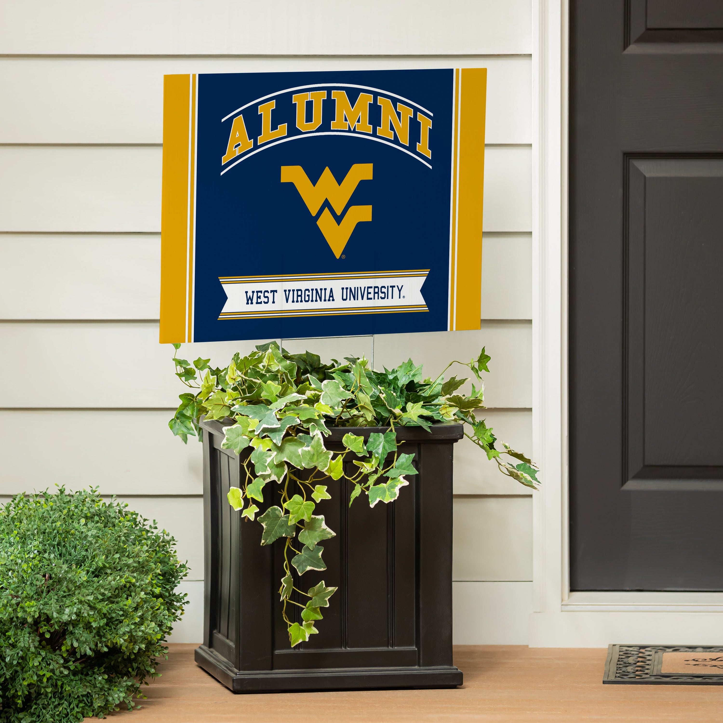 West Virginia University Coroplast Yard Sign Alumni - Sports Collectibles, Sports Memorabilia, Sports Fan Shop, Sports Gifts